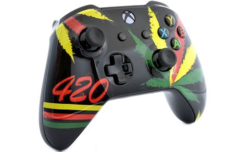 420 Un Modded Custom Controller Compatible With Xbox One Sx Etsy