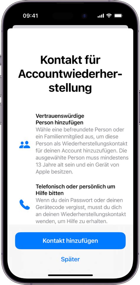 Schützen deiner Apple ID auf dem iPhone Apple Support DE
