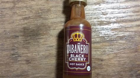 Tabanero Black Cherry Hot Sauce 🙂 Youtube