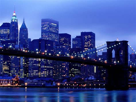World Travel Places Manhattan New York Beautiful City