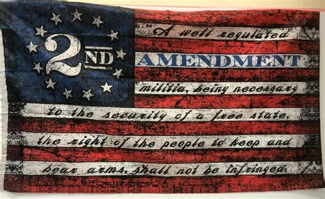 Flag Militia 2nd Amendment Flags We The People 3x5 Ft With Grommets Ebay