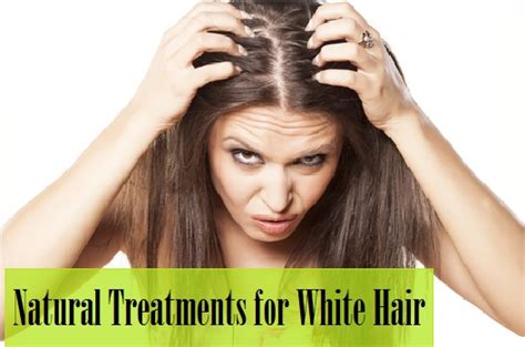 5 Natural Treatments For White Hair At Home