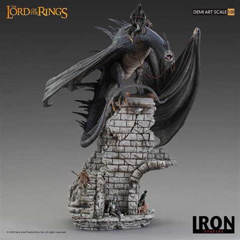 Lord Of The Rings Fell Beast Statue By Iron Studios The Toyark News