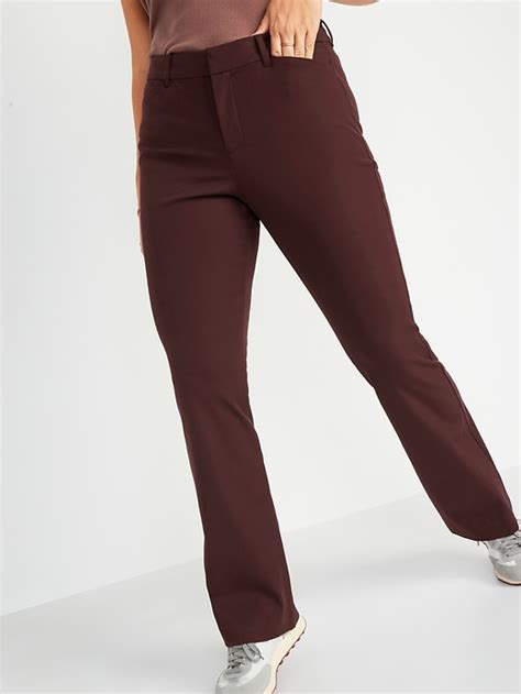 Old Navy High Waisted Pixie Full Length Flare Pants