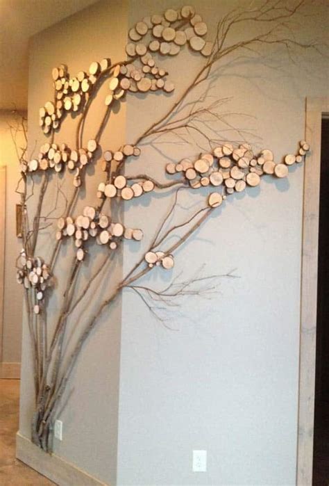 See more ideas about house outside design, house exterior, compound wall design. DIY Wood Wall Decor That Will Cozy Up Your Home In An ...