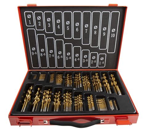 RS PRO 170 Piece Metal Twist Drill Bit Set 1mm To 10mm RS Components