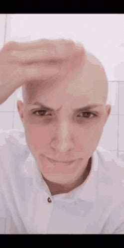 Head Bald Gif Head Bald Scratch Discover Share Gifs