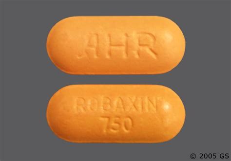 robaxin 750 oral usages effets secondaires interactions photos avertissements and dosage