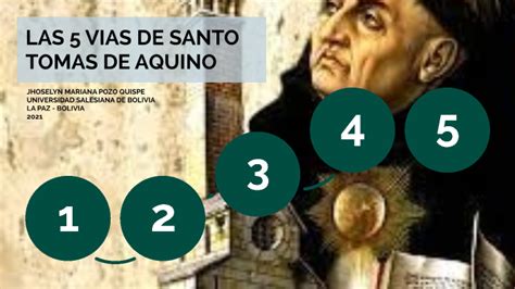 Las 5 Vias De SANTO TOMAS DE AQUINO By Jhoselyn Mariana Pozo On Prezi