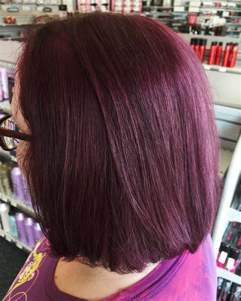 Aubergine Inspired Color Spa Salon Long Hair Styles Hair Styles