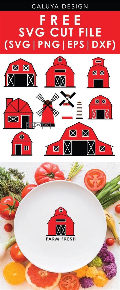 Free Barn Svg Cow And Barn Clip Art 119000 Free Svg Download 4