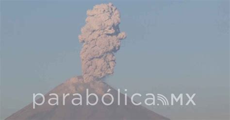 Videos Se Registra Explosión En El Popocatépetl Y Lanza Densa Fumarola