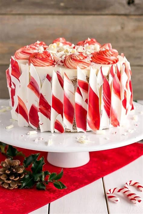 32 Sugary Candy Cane Desserts Christmas Desserts Captain Decor White Chocolate Candy Candy