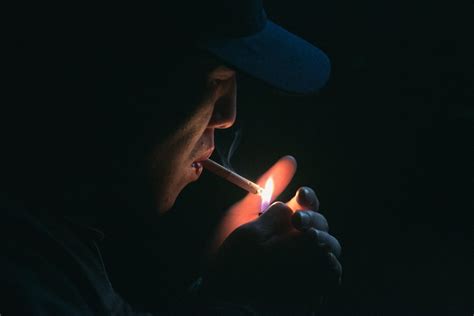 Free Images Man Light Smoke Smoking Dark Flame Fire Darkness