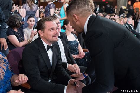 Leonardo Dicaprio And Tom Hardy At The Oscars 2016 Popsugar Celebrity Photo 3