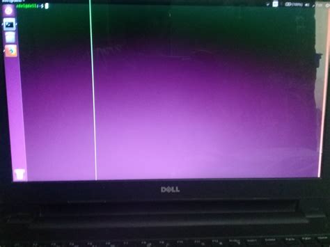 The vertical line annotation allows you to add a vertical line to a chart. display - A green vertical line on my laptop screen ...