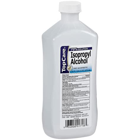 Topcare First Aid Antiseptic Alcohol Isopropyl Solution First Aid