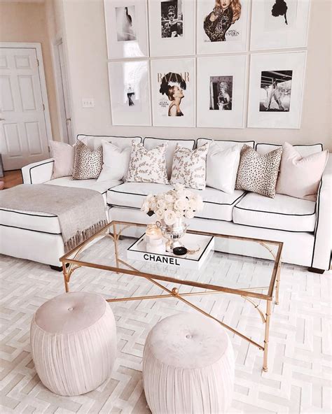 How To Decorate Your Living Room Space In A Glam Modern Style — Modern