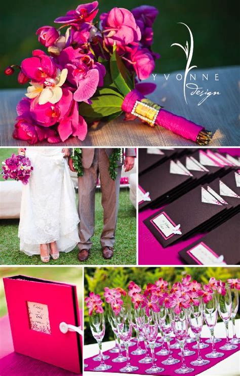 Colors Pink Wedding Flowers Magenta Wedding Fun Wedding