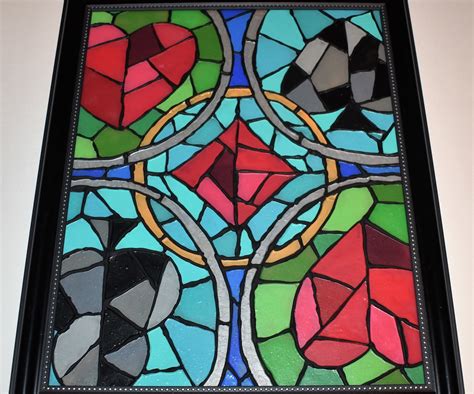 Easy Faux Stained Glass 8 Steps With Pictures Instructables