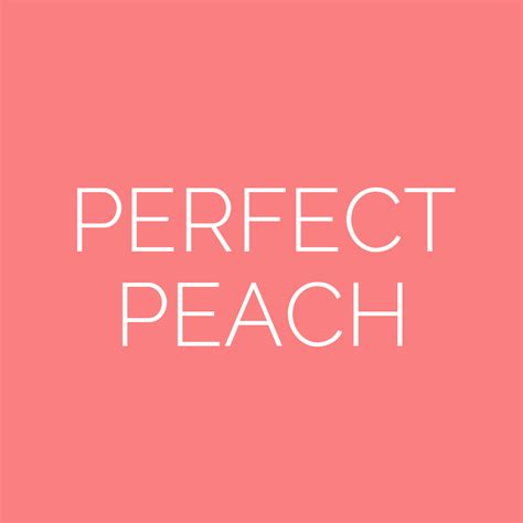 Perfect Peach