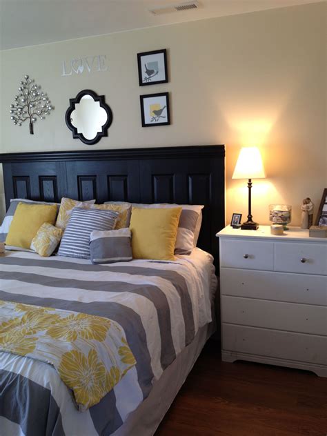 Grey And Yellow Master Bedroom Yellow Master Bedroom Yellow Bedroom
