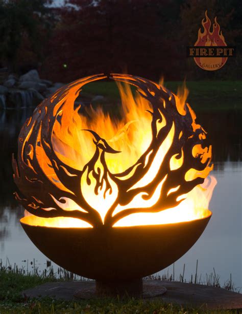 Phoenix Rising Fire Pit Sphere The Fire Pit Gallery