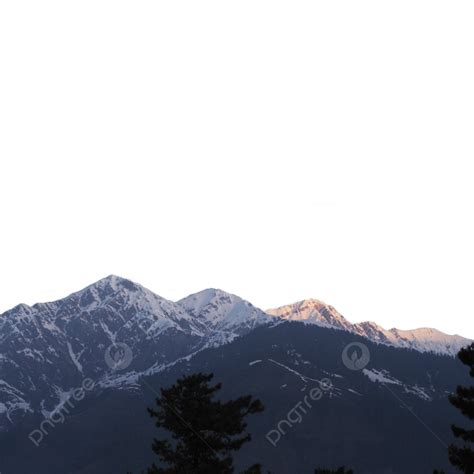 Snowy Mountain Hd Transparent, Snowy Mountains At Sunrise, Snow