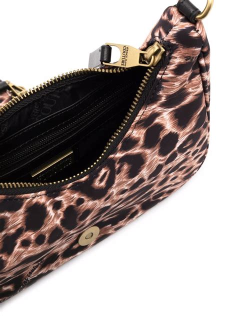 Versace Jeans Couture Leopard Print Couture Crossbody Bag Farfetch