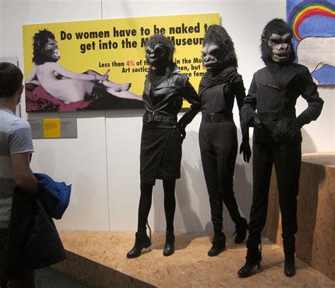 Naked Through The Ages Guerrilla Girls