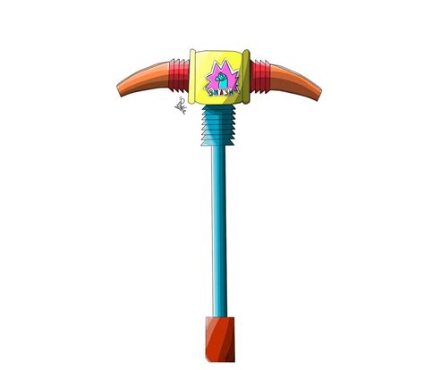 Fortnite Pickaxe Squeak Drawing By Pokedracooff On Deviantart