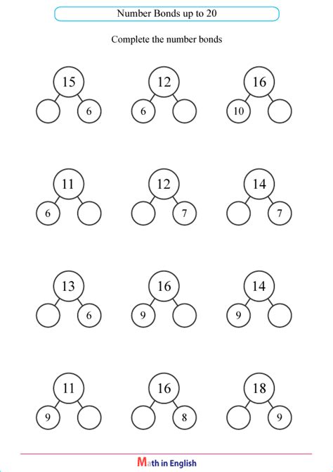 Printable primary math worksheet for math grades 1 to 6 based on the