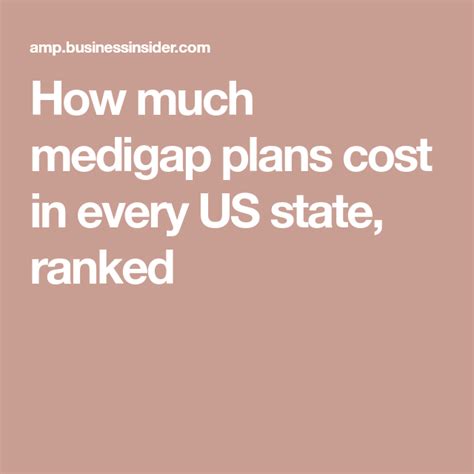 Smart seniors will work with an independent licensed insurance broker who can present plans from many. Medicare isn't enough for retirees — here's how much extra coverage costs in every state, ranked ...