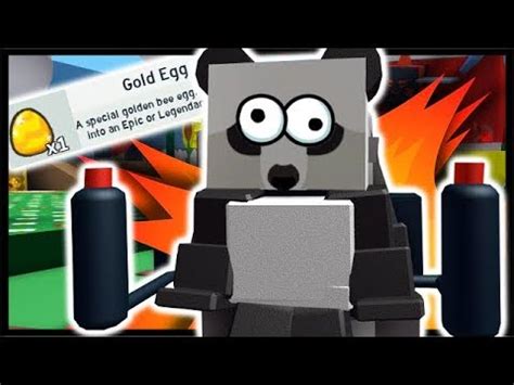 GOLD BEE EGG REWARD & COMPRESSOR JETPACK!! | Roblox Bee ...