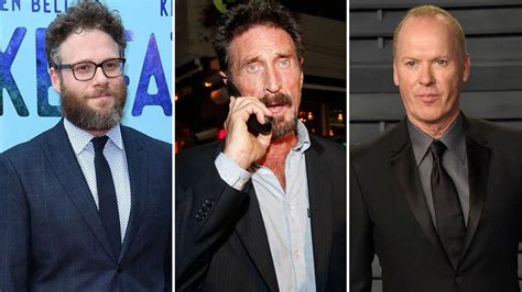 This one got really dark, really fast. Seth Rogen, Michael Keaton Starring in John McAfee Movie ...