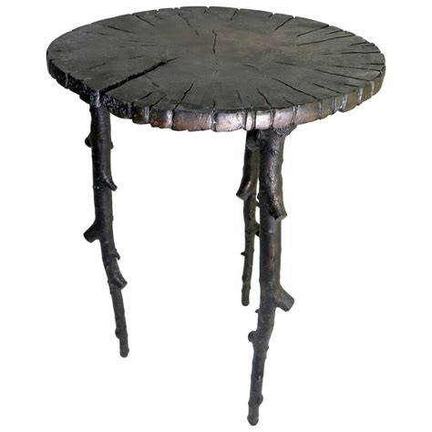 Modern Bronze Tree Branch Side Table At 1stdibs Tree Branch Table