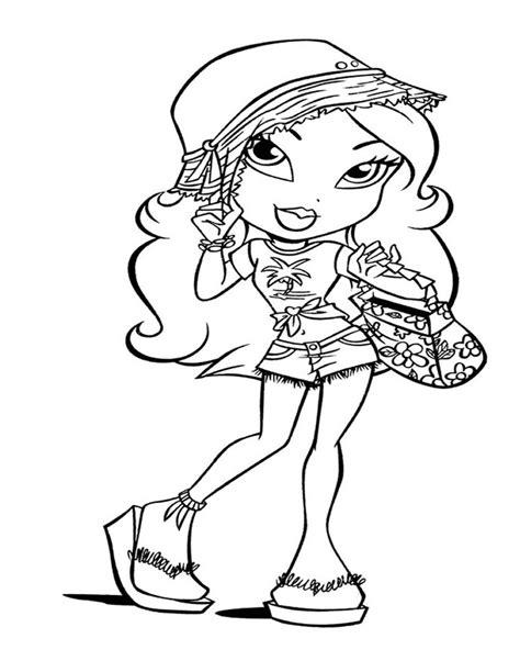 Bratz Coloring Pages 19