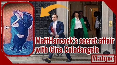 Matt Hancock Gina Who Is Matt Hancock S Affair Accused Aid Gina Coladangelo Nina Hornblower