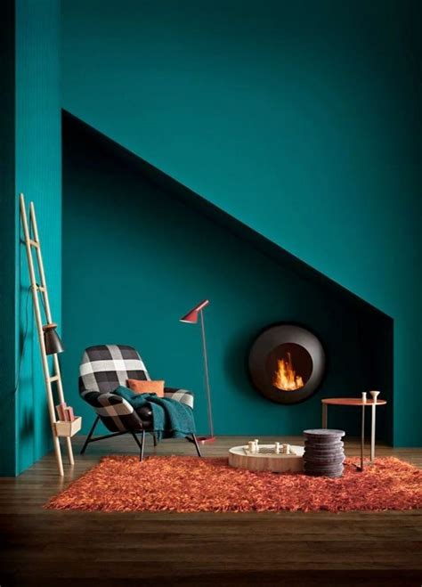 Amazing gallery of interior design and decorating ideas of teal bedroom walls in bedrooms, living rooms, girl's rooms, bathrooms, boy's rooms by elite interior designers. Teal Wall Paint | Teal painted walls, Teal walls, House colors