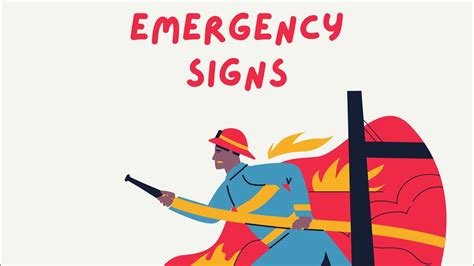 Emergency Signs In Asl Youtube
