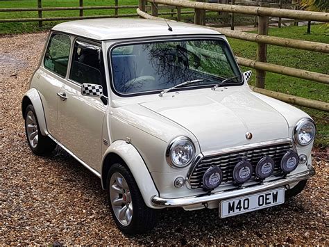 deposit paid very rare mini cooper 40 le in old english white on just 25900 miles from new