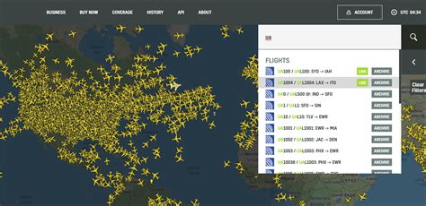 History data and flights replay for the last 7 days. Using RadarBox on the Media - AirNav RadarBox - Global ...