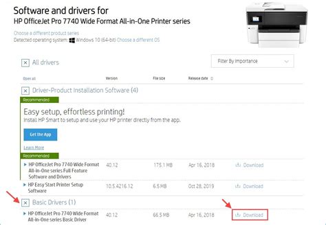 For hp products a product number. DOWNLOAD Driver for HP Officejet Pro 7740 - Driver Easy