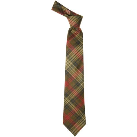 Ross Hunting Weathered Tartan Tie Lochcarron Of Scotland