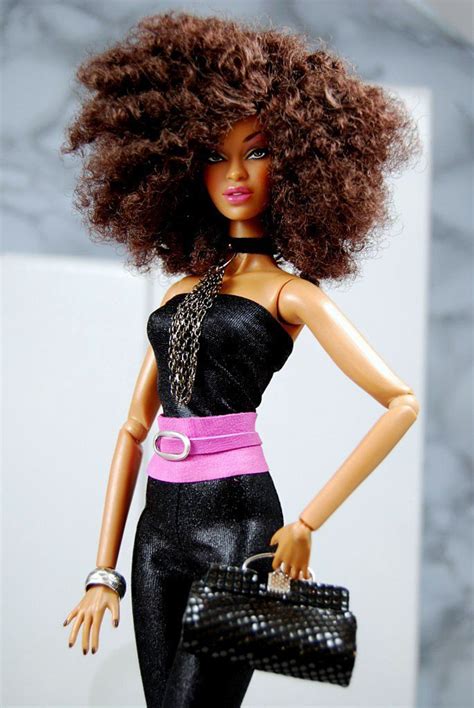 Pin By Bronze Magazine On Black Dolls Beautiful Barbie Dolls Black