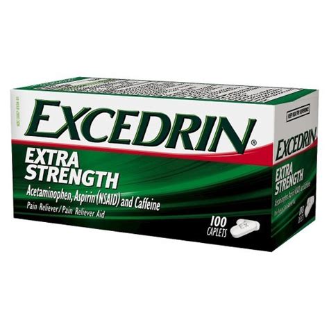Excedrin Directions Excedrin Ingredients And Dosage Information