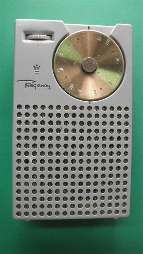 The Regency Tr 1 Is The First Commercially Produced Transistor Radio