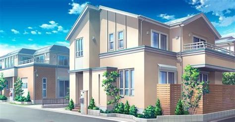 Anime Scenery Building Casa Anime Cenário Anime E Locais