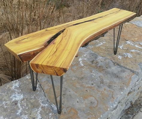 I specialize in live edge table design and currently have a wide variety of live edge slabs in many different species and sizes. Custom Made Osage Orange Live Edge Coffee Table Modern ...