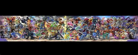 The Super Smash Bros Ultimate Roster Artwork Now Has 80 Fighters